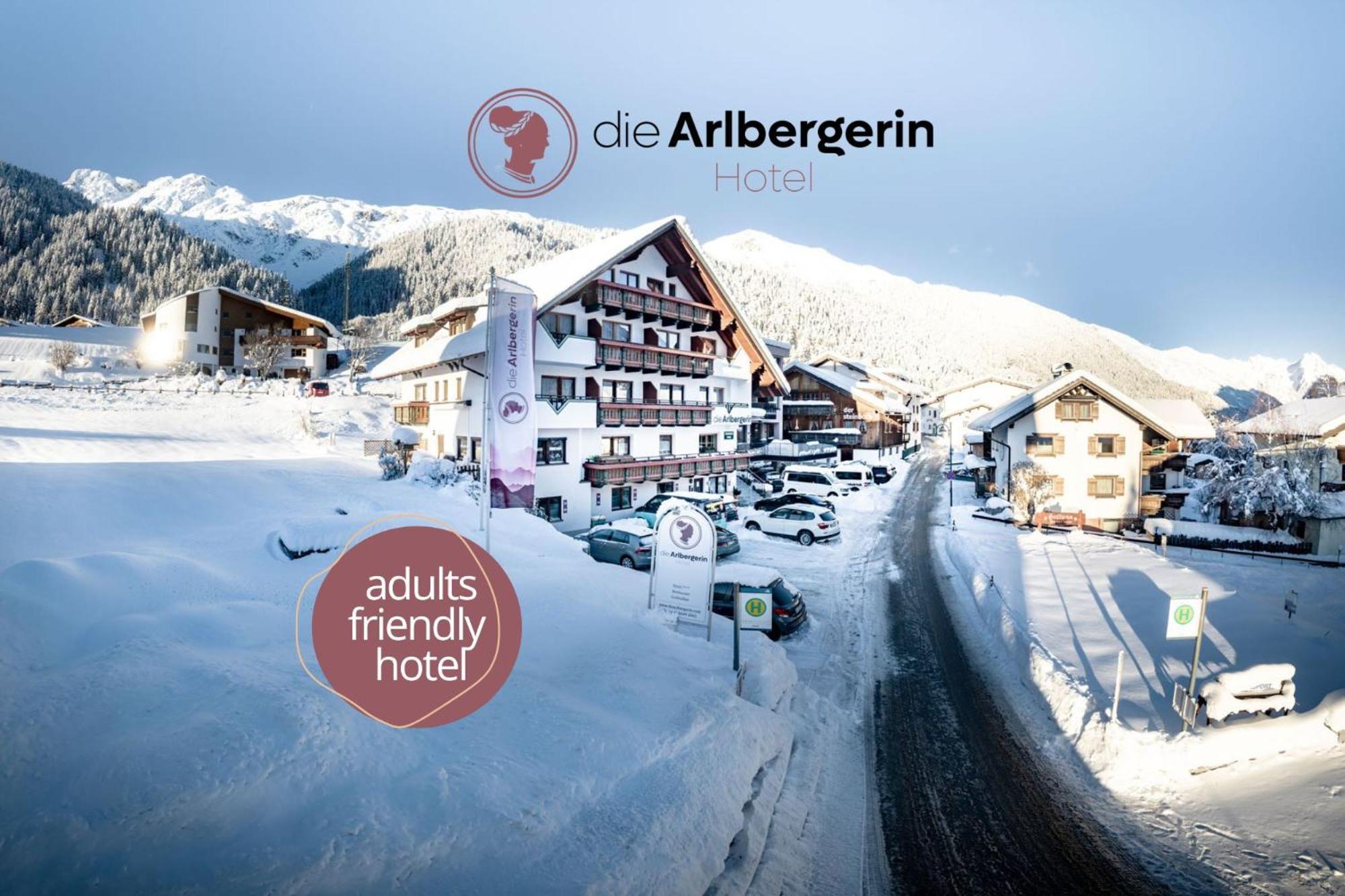 Hotel Die Arlbergerin -New- All-In Super Flex Rate (Adults Only) Sankt Anton am Arlberg Exterior photo